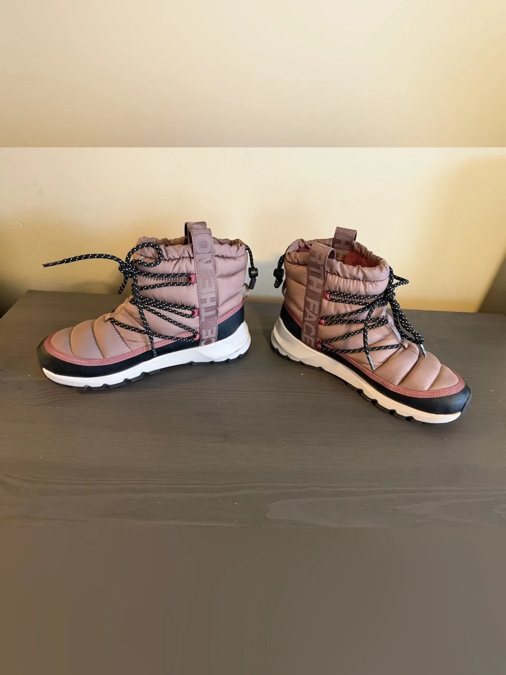 The North Face Thermoball Lace Up Waterproof Snow Boot